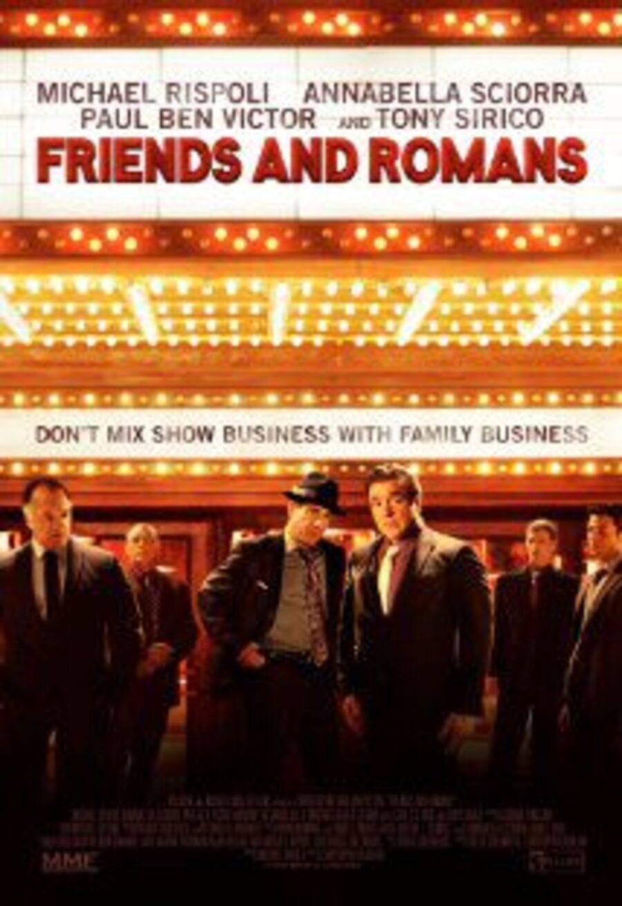 Cartel de Friends and Romans - Estados Unidos