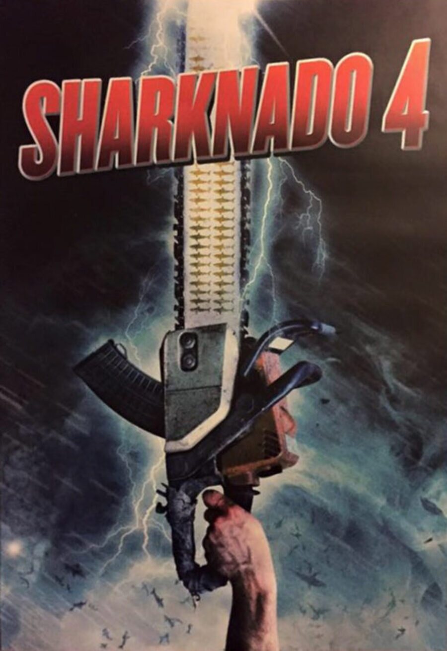 Cartel de Sharknado: Que la 4ª te acompañe - Estados Unidos