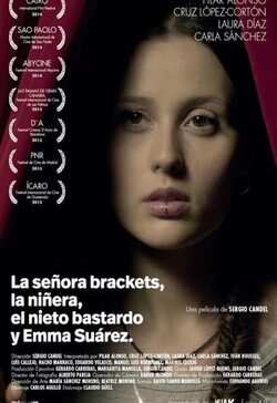 Cartel de La señora Brackets, la niñera, el nieto bastardo y Emma Suárez