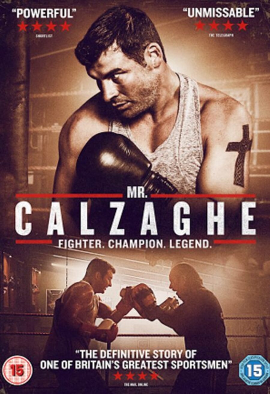 Cartel de Mr. Calzaghe - Reino Unido