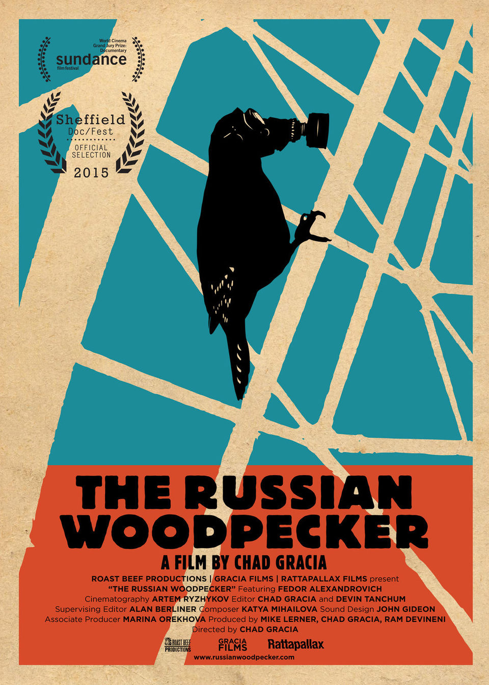 Cartel de The Russian Woodpecker - Estados Unidos