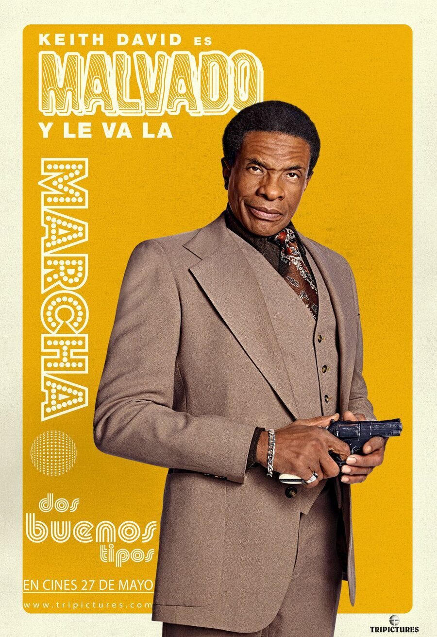 Cartel de Dos buenos tipos - Keith David