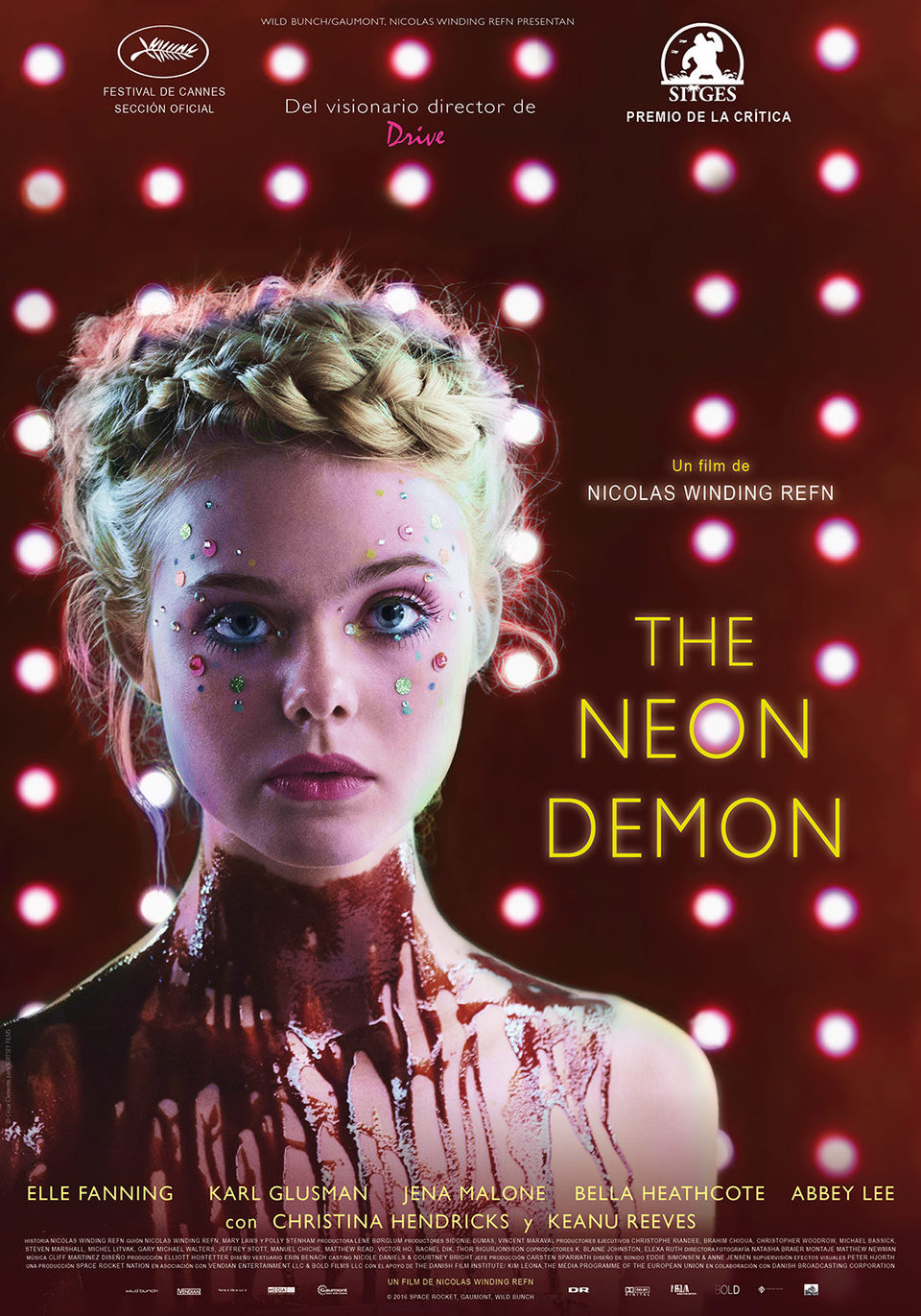 Cartel España de 'The Neon Demon'