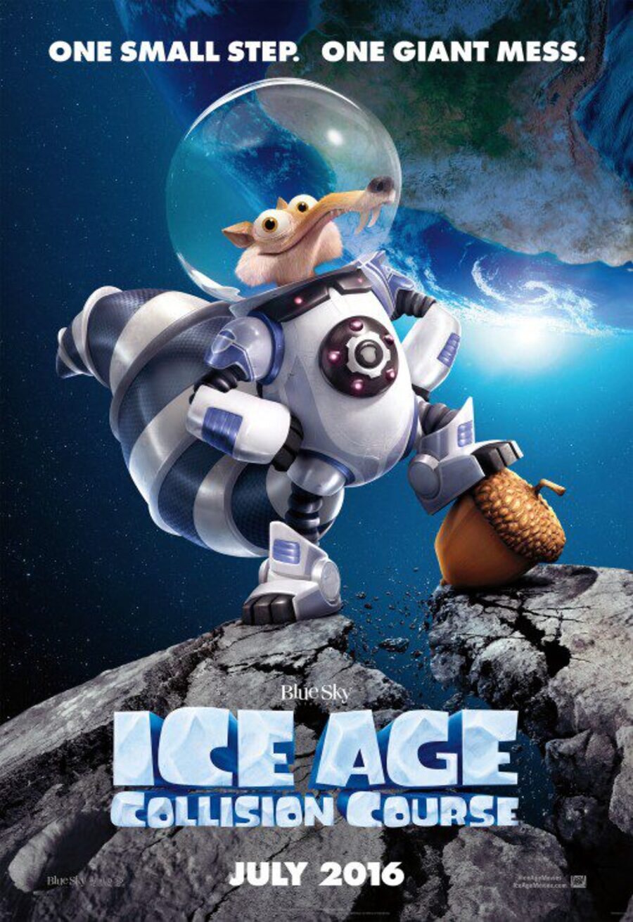 Cartel de Ice Age: El gran cataclismo - Reino Unido