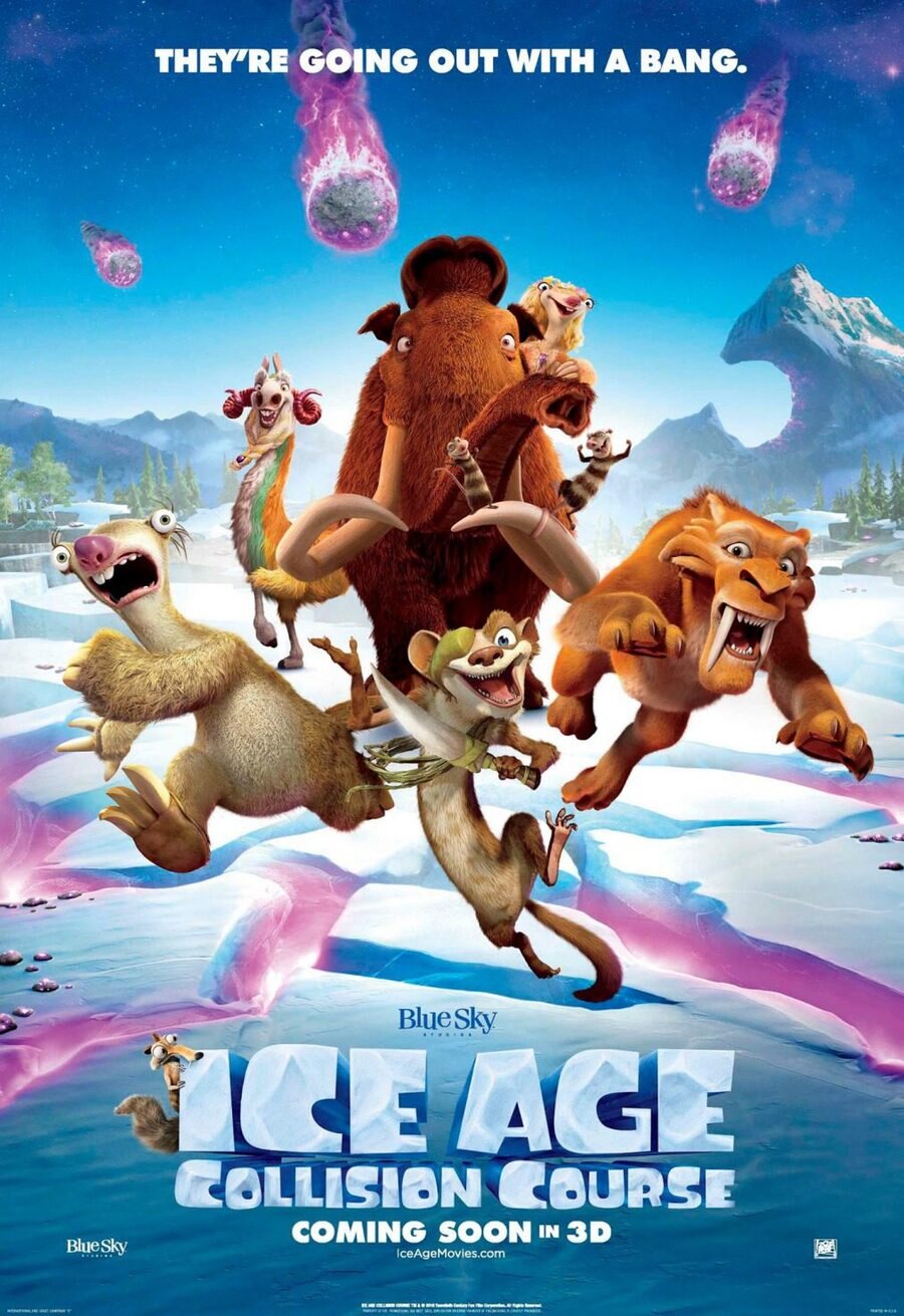 Cartel de Ice Age: El gran cataclismo - Internacional