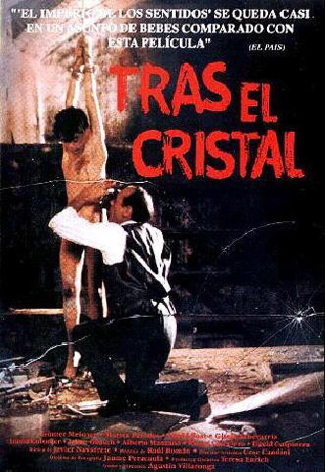 Cartel de Tras el cristal - España