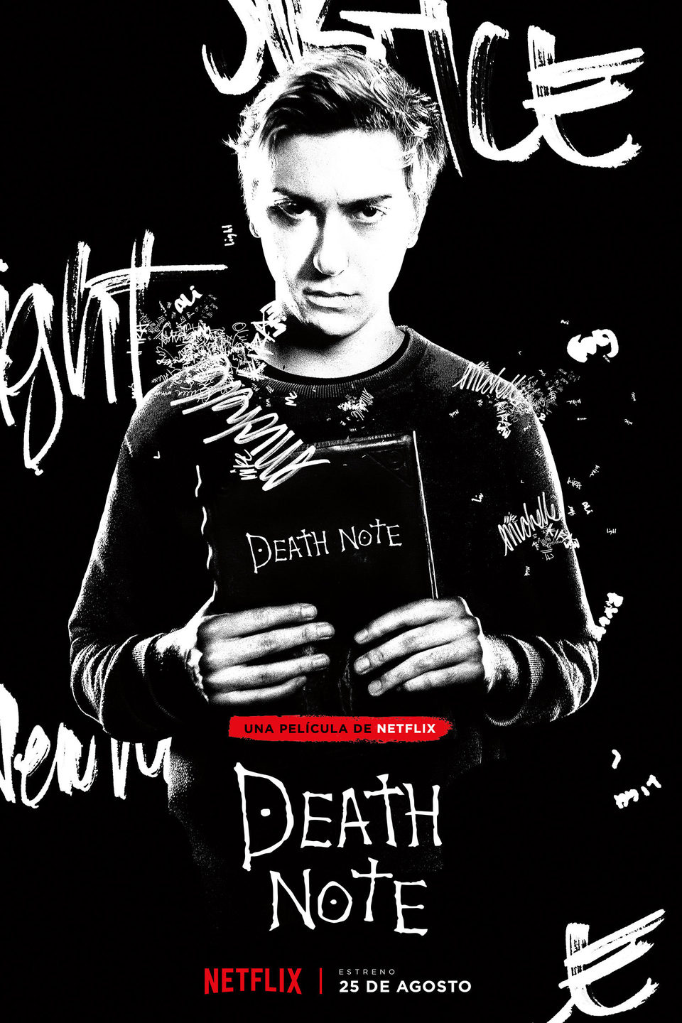 Cartel de Death Note - Light
