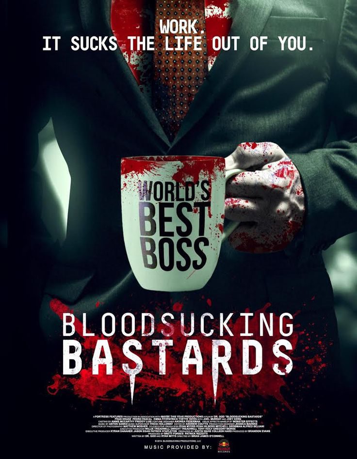 Cartel de Bloodsucking Bastards - Internacional