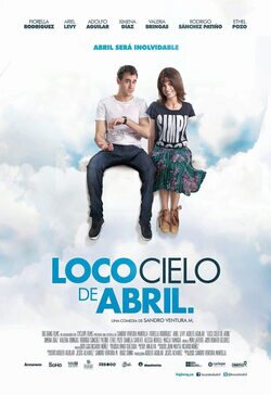 Cartel de Loco cielo de abril