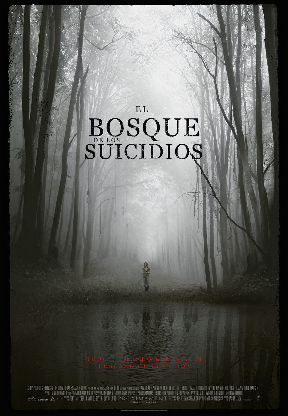 Cartel de El bosque de los suicidios - España