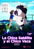 Cartel de La chica satélite y el chico vaca