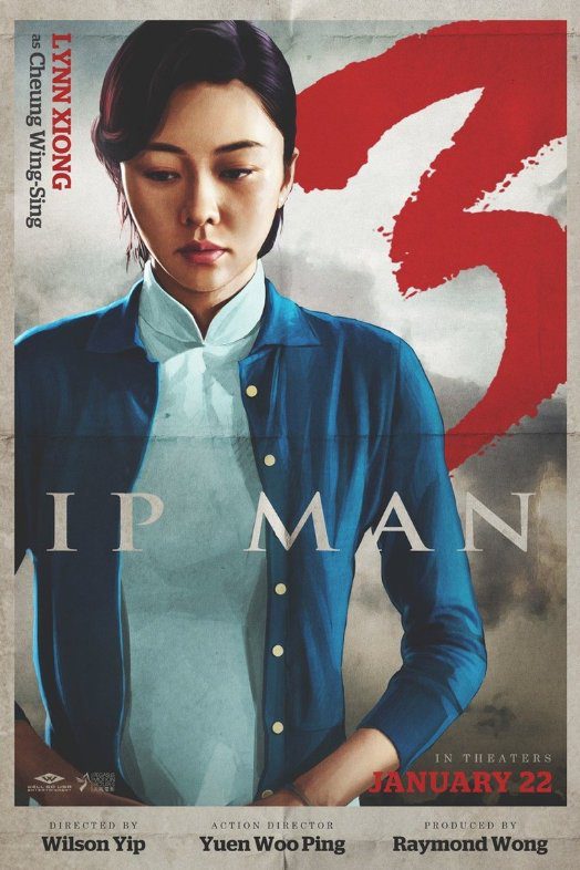 Cartel de Ip Man 3 - Cheung Wing-Sing