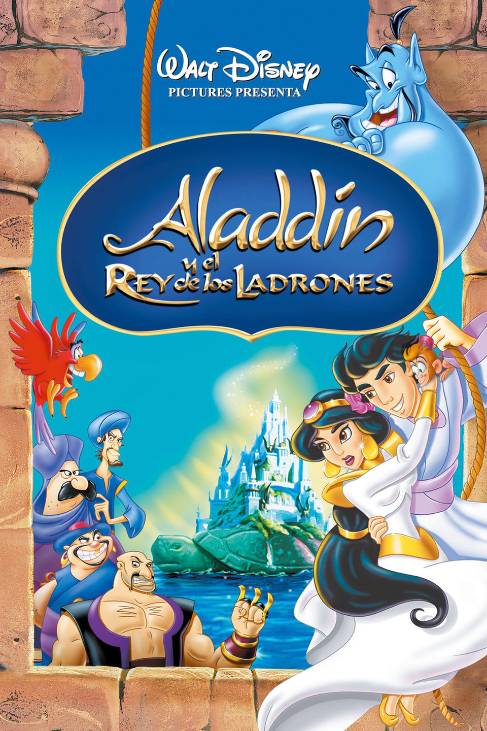 Cartel de Aladdin y el rey de los ladrones - España