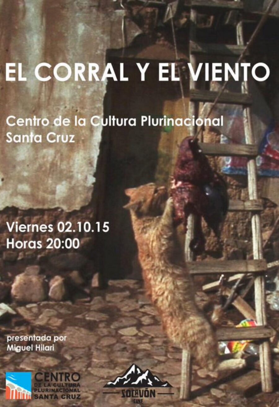 Cartel de El corral y el viento - Bolivia