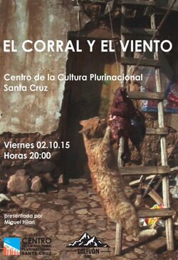 Cartel de El corral y el viento