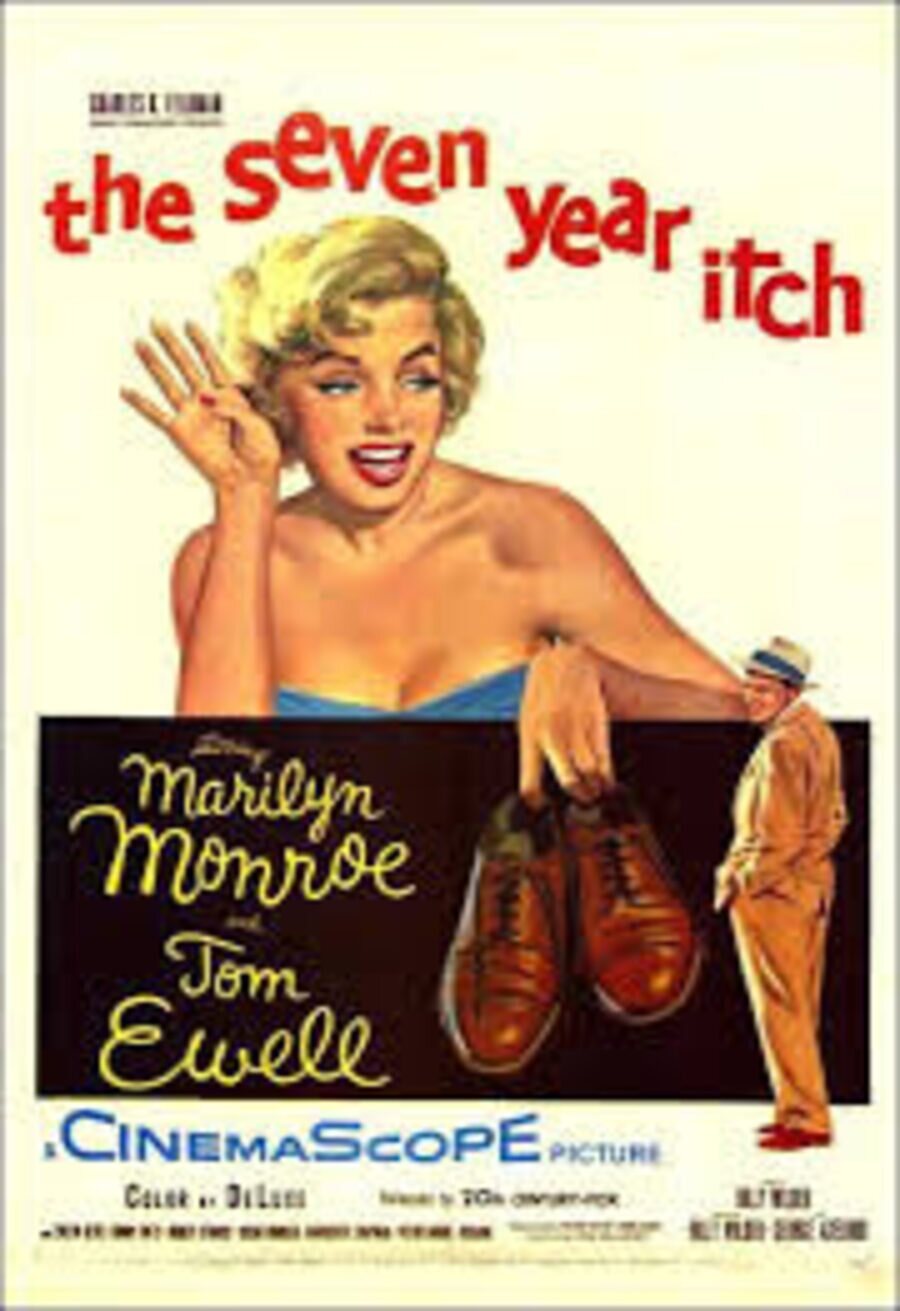 Cartel de La tentación vive arriba - Cartel 'The Seven Year Itch'