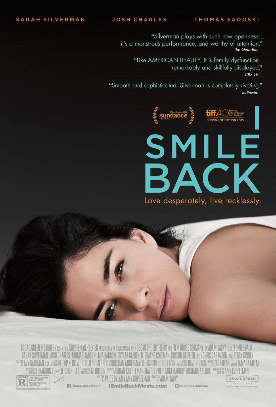 Cartel de I Smile Back - EEUU