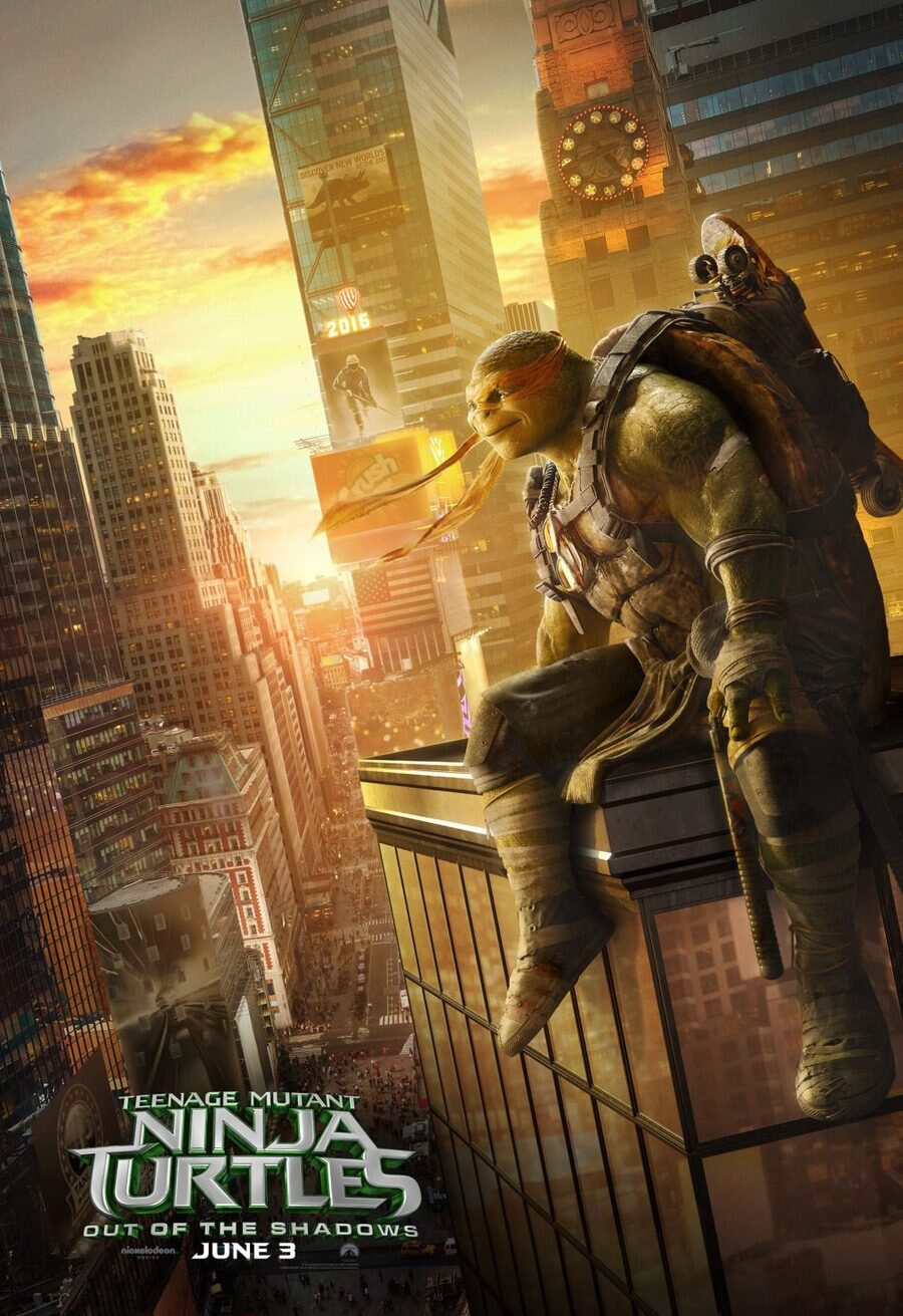 Cartel de Ninja Turtles: Fuera de las sombras - Michelangelo