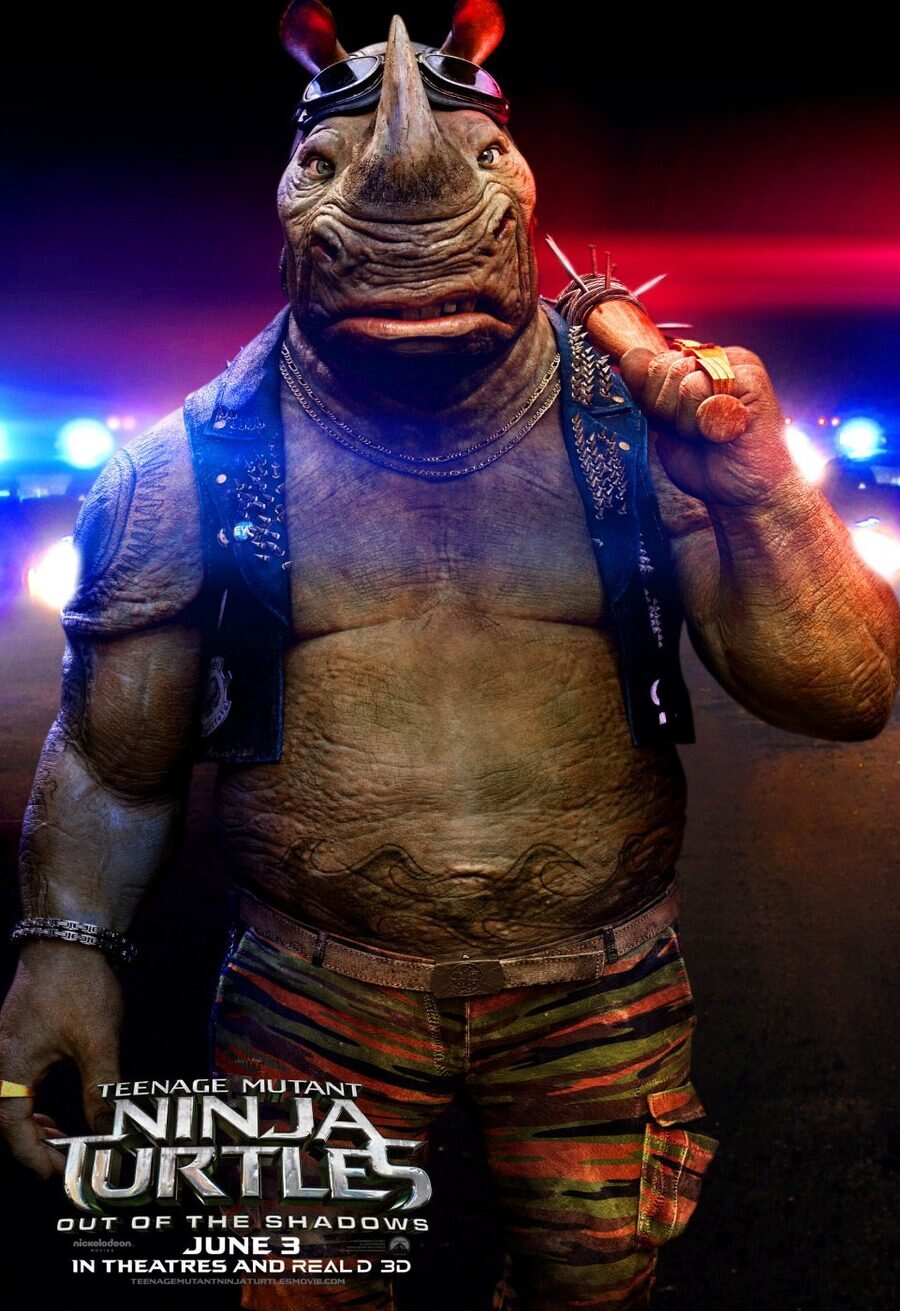 Cartel de Ninja Turtles: Fuera de las sombras - EE.UU. #2
