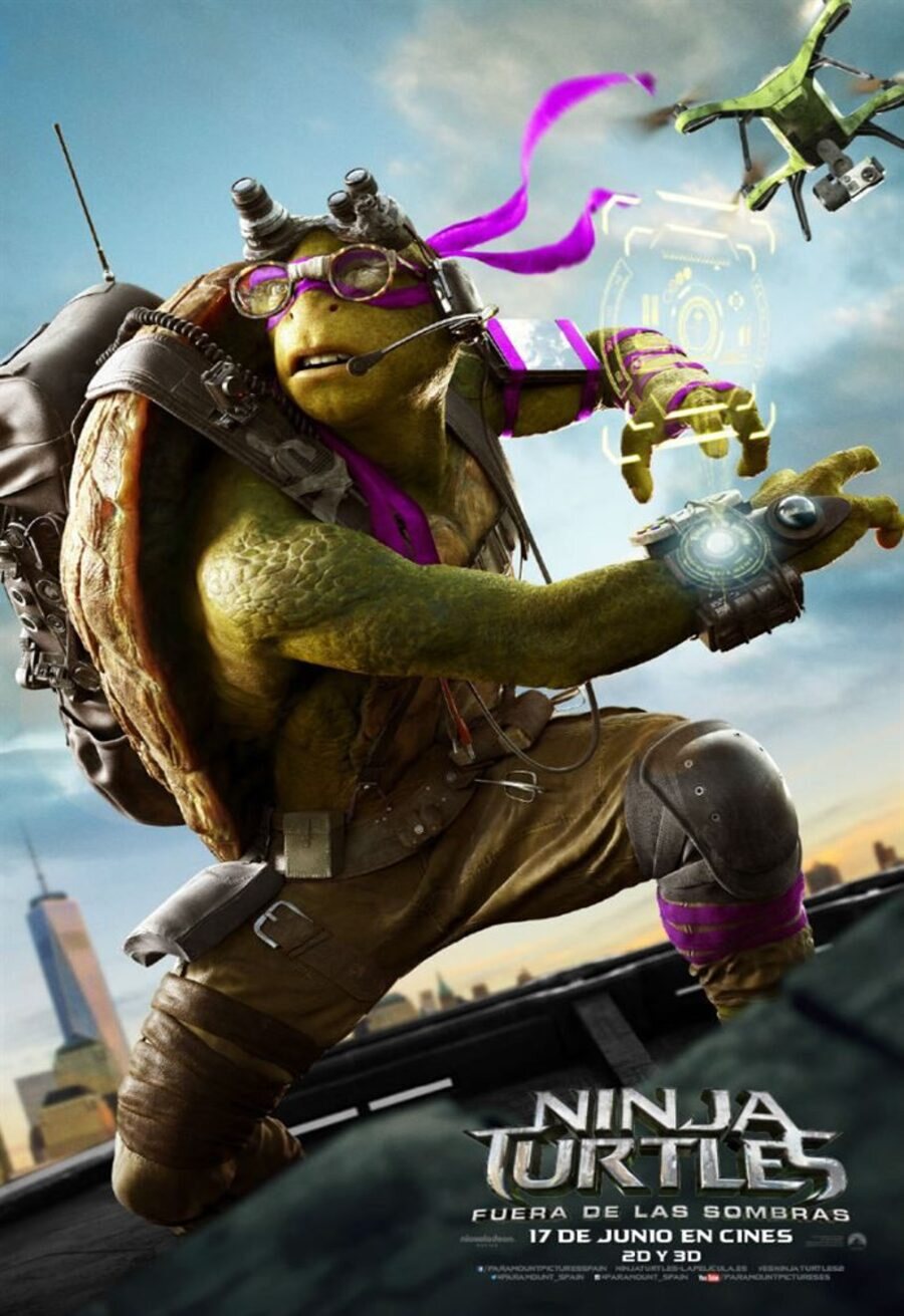 Cartel de Ninja Turtles: Fuera de las sombras - España #4