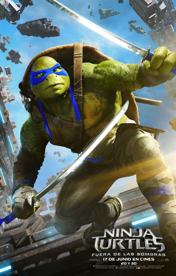 Cartel de Ninja Turtles: Fuera de las sombras - España #5