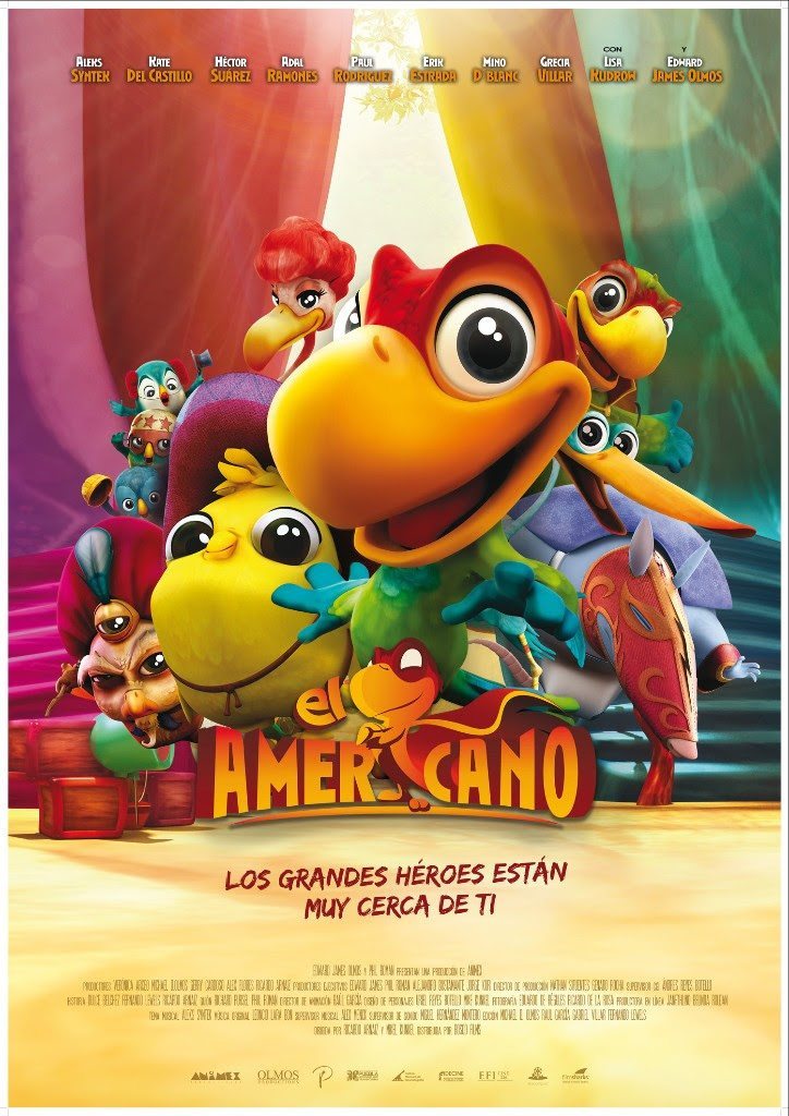 Cartel de El Americano - Español