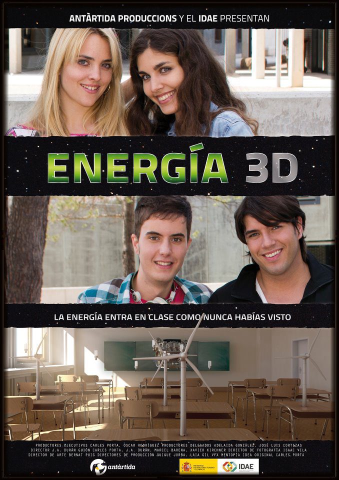Cartel de Energía 3D - España
