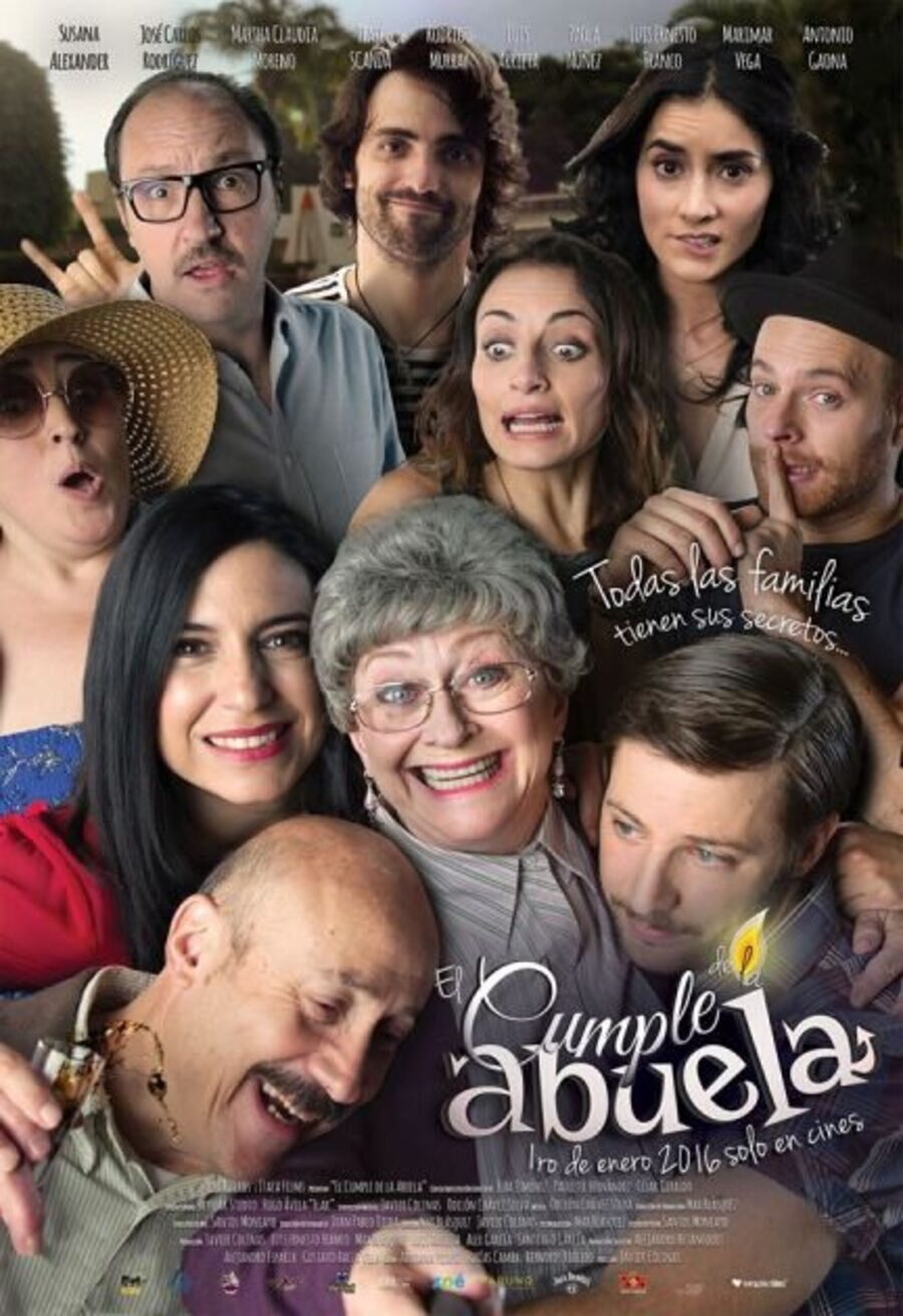 Cartel de El cumple de la abuela - 'El cumple de la abuela'