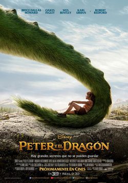 Cartel de Peter y el dragón