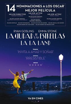 Cartel de La ciudad de las estrellas: La La Land