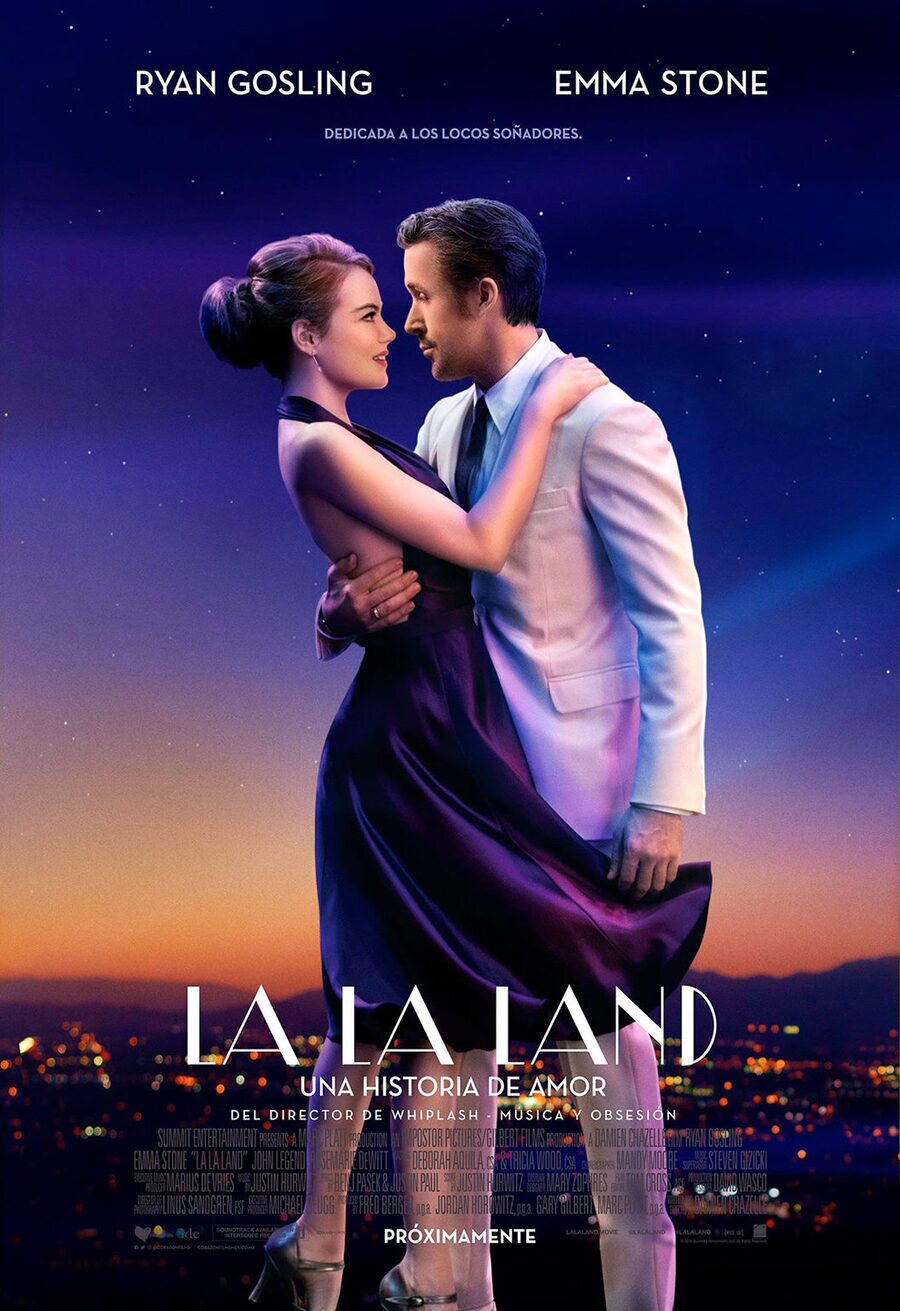 Cartel de La ciudad de las estrellas: La La Land - México #1