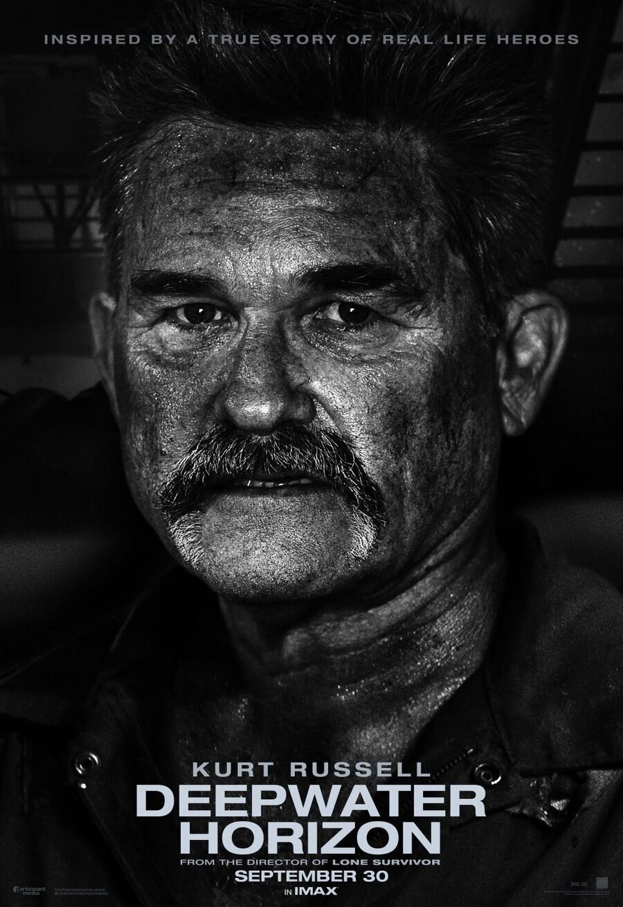 Cartel de Marea negra - Póster individual Kurt Russell