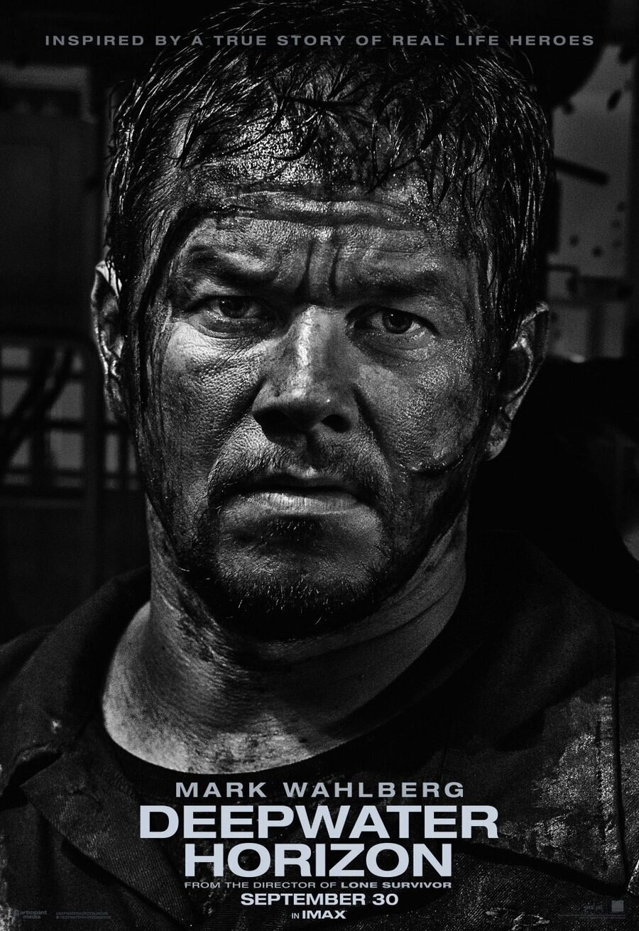 Cartel de Marea negra - Póster individual Mark Wahlberg