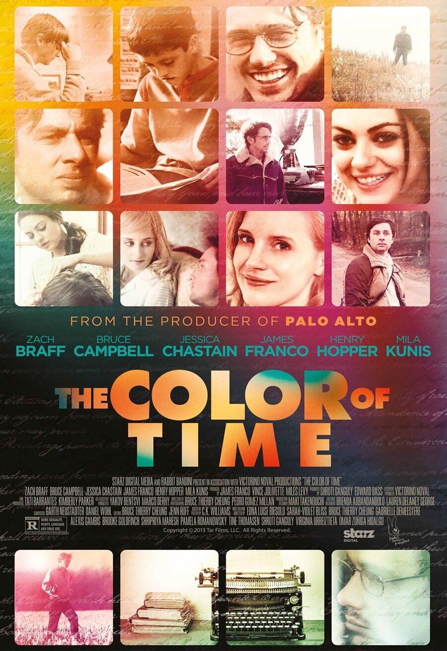 Cartel de TAR (El color del tiempo) - Estados Unidos