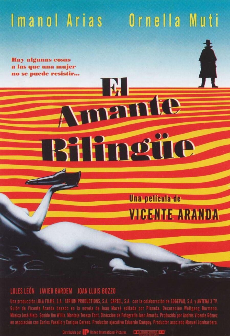 Cartel de El amante bilingüe - España