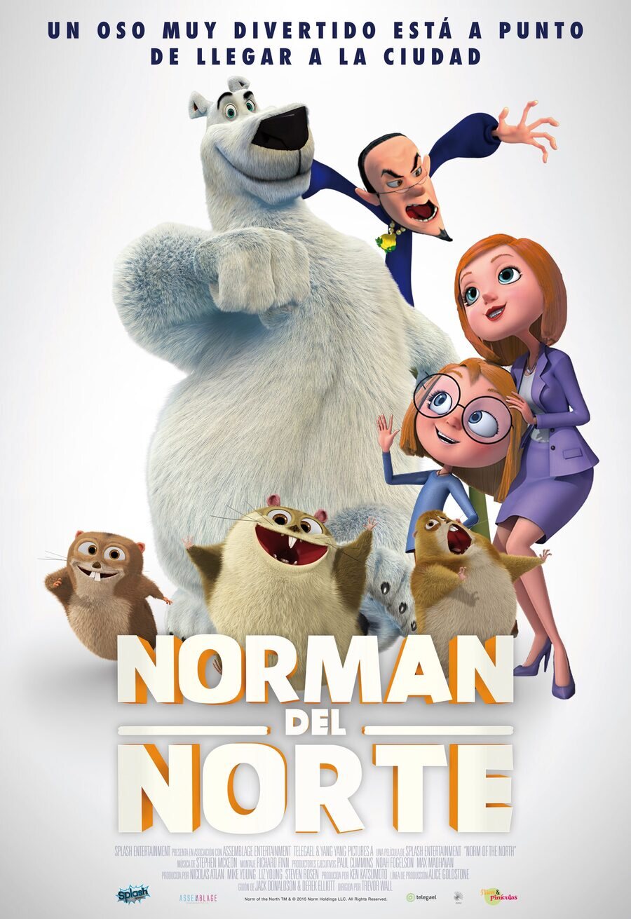 Cartel de Norman del Norte - España
