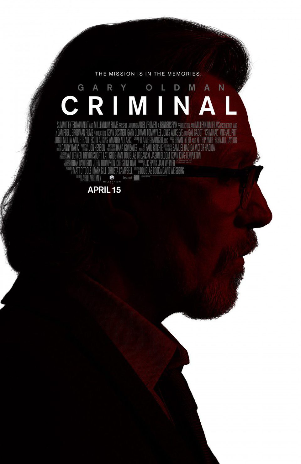 Cartel de Criminal - Gary Oldman
