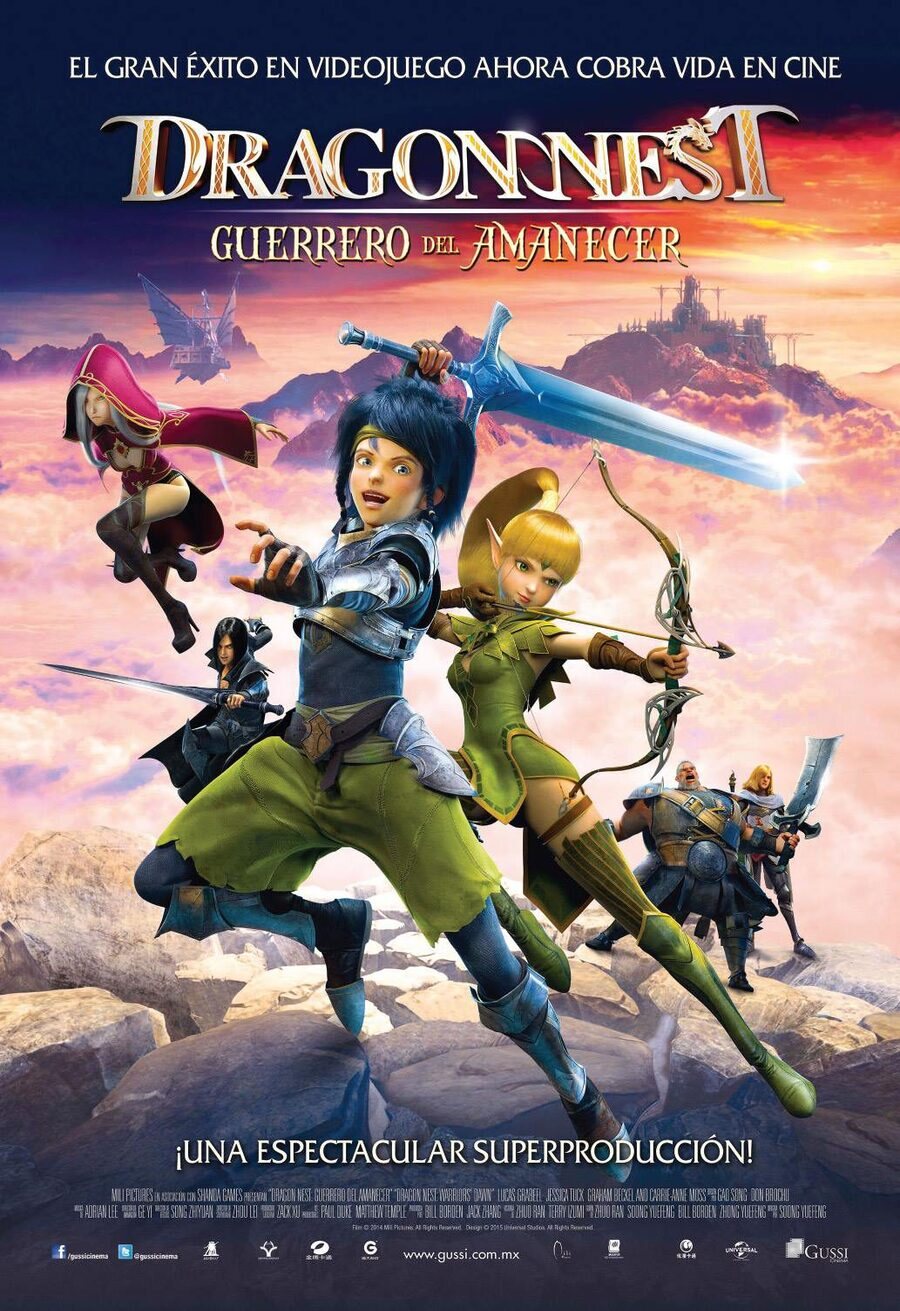 Cartel de Dragon Nest: Warriors' Dawn - México