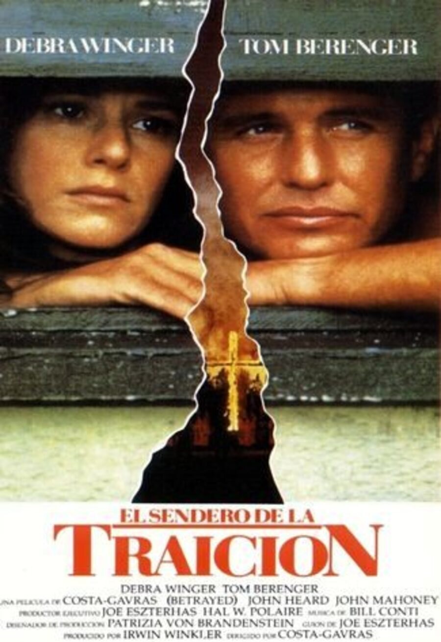 Cartel de El sendero de la traición - El sendero de la traición