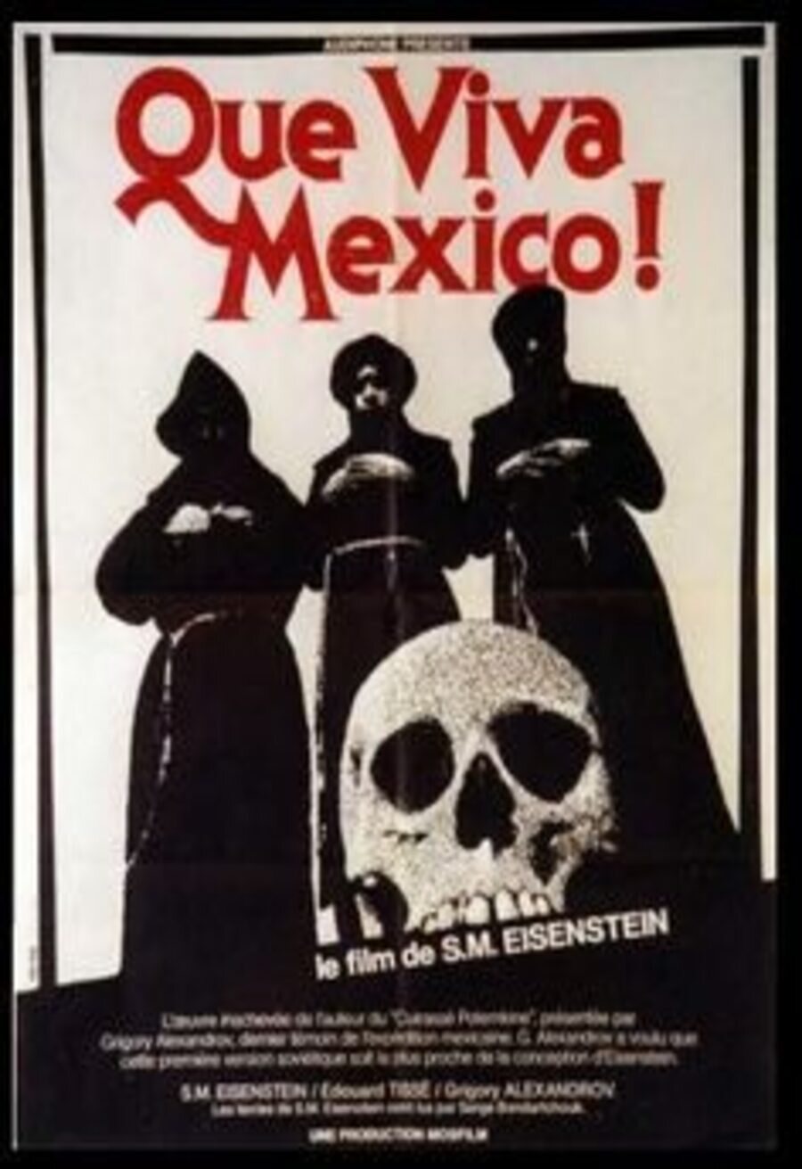 Cartel de ¡Que Viva México! - Cartel