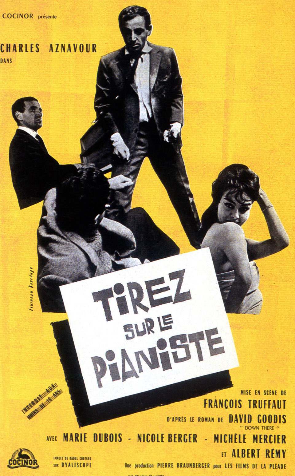 Cartel de Tirad sobre el pianista - Francia
