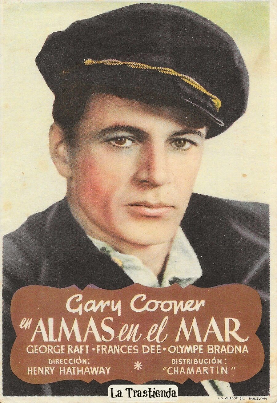 Cartel de Almas en el mar - España