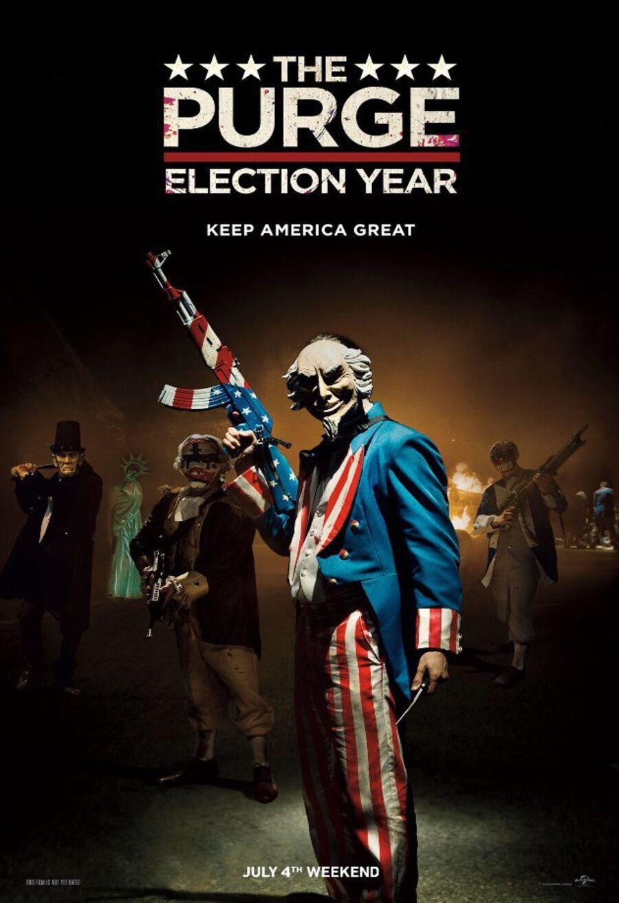 Cartel de Election: La Noche de las Bestias - EE.UU. #3