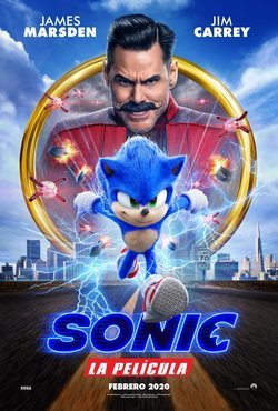 Cartel de Sonic: La película