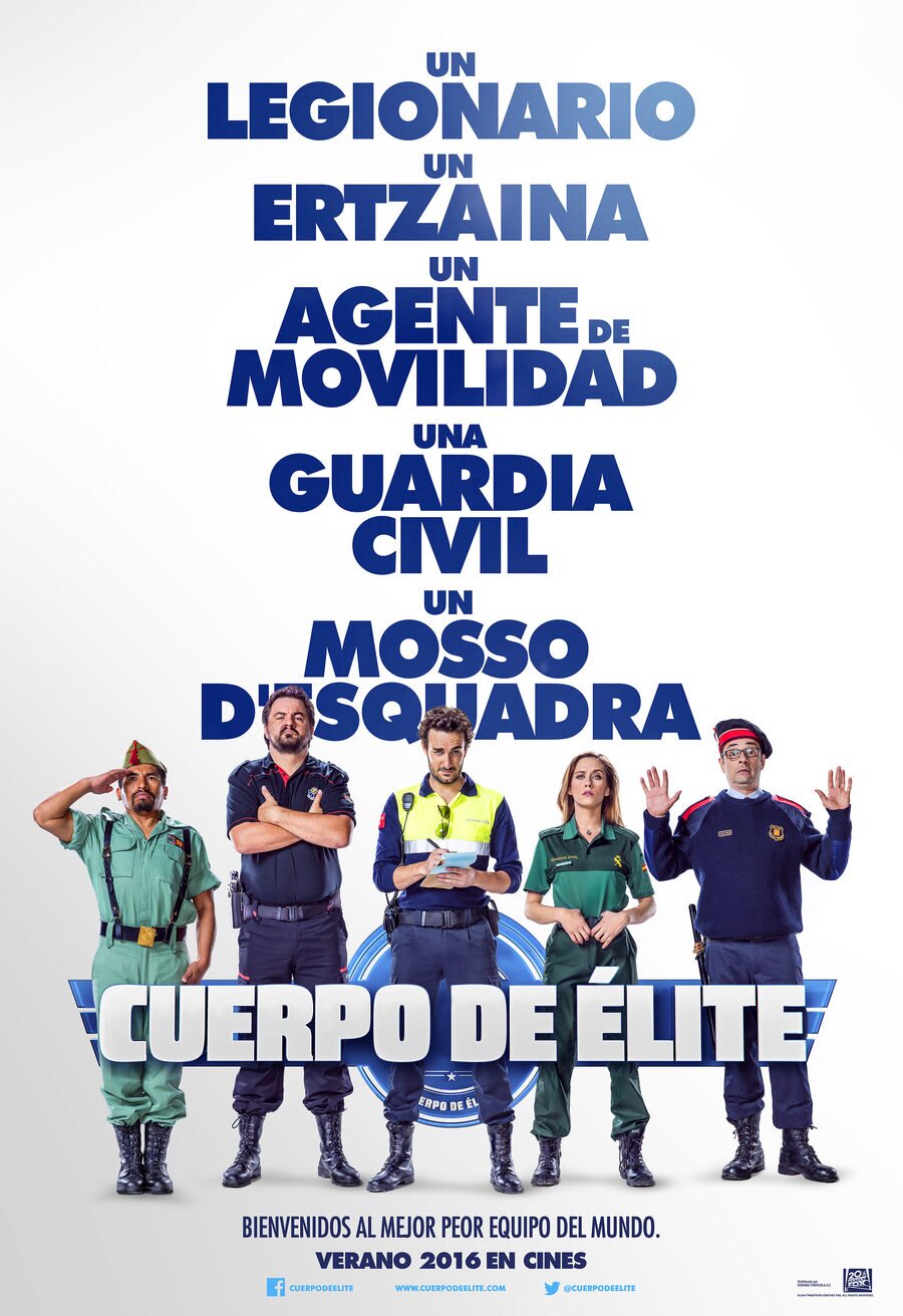 Cartel de Cuerpo de élite - España