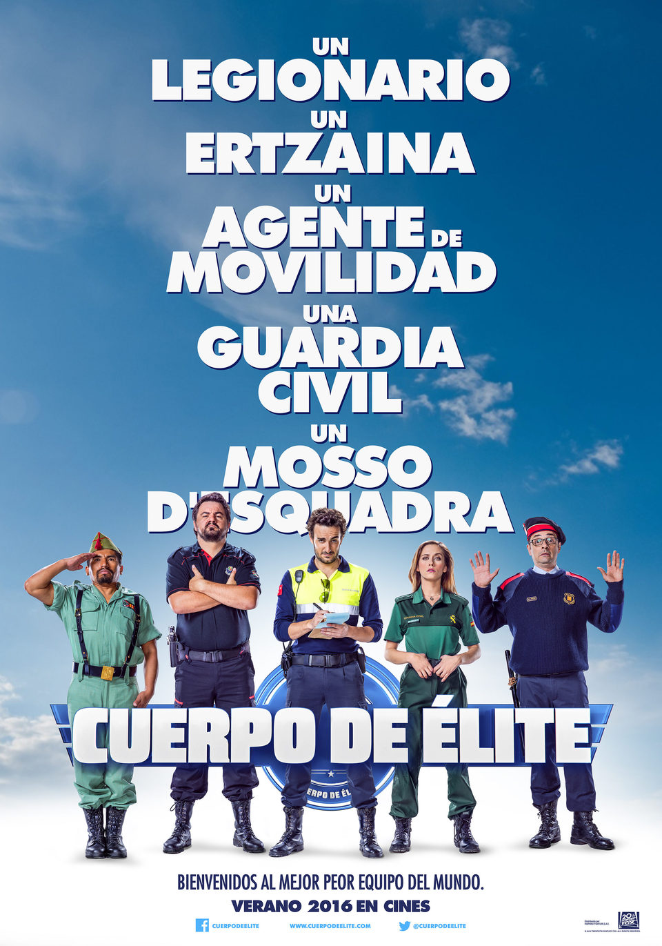 Cartel de Cuerpo de élite - España