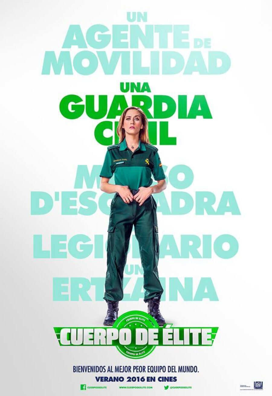 Cartel de Cuerpo de élite - María León