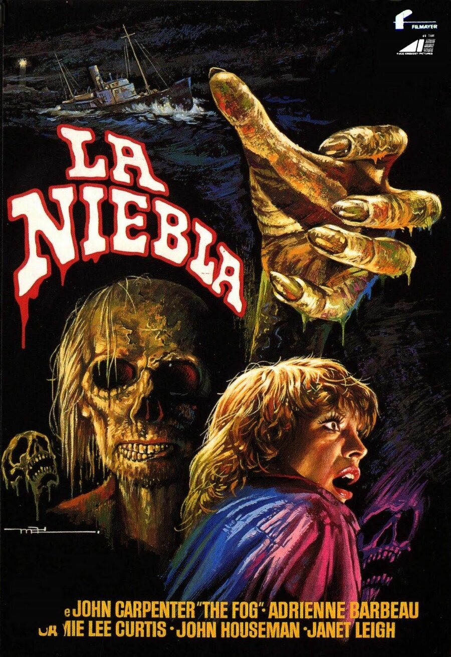 Cartel de La niebla - La niebla de John Carpenter