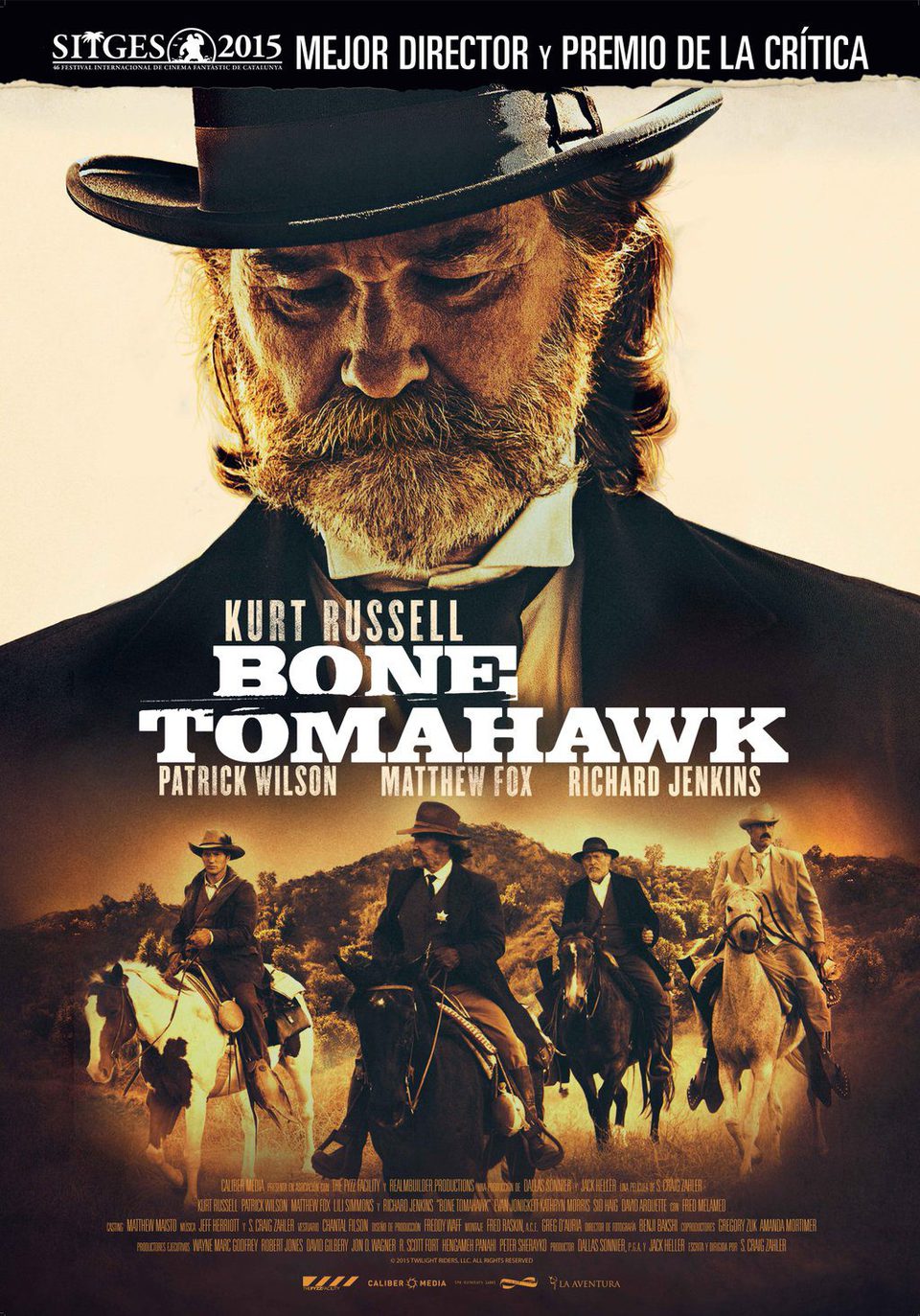 Cartel de Bone Tomahawk - España