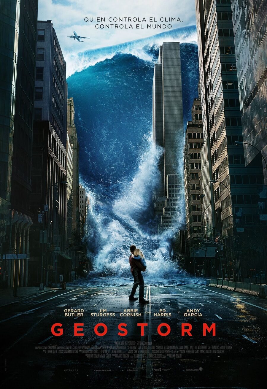 Cartel de Geostorm - España